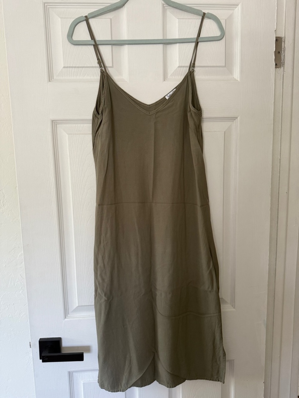 Splendid - Olive Slip Midi Dress
